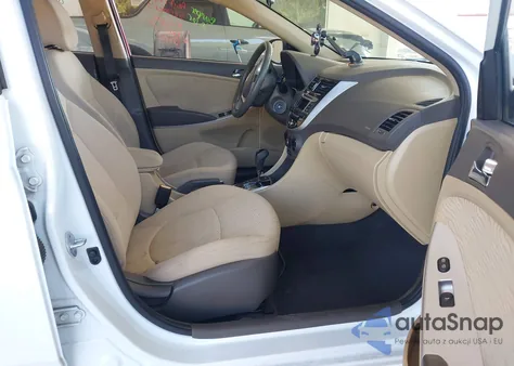 2014 Hyundai Accent Gls z USA, uszkodzony, nr VIN KMHCU4AE0EU738654